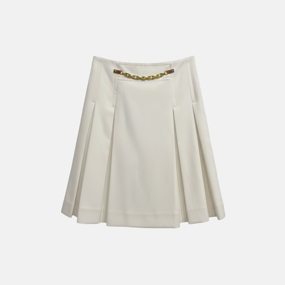 Super Flea Market+Celine+White Blazer+ Skirt+ Set+Alexandra Maria Lara5